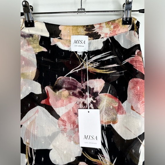 MISA Los Angeles Franca Skirt in Flora Tropical Mix (XXS) - Picture 4 of 11